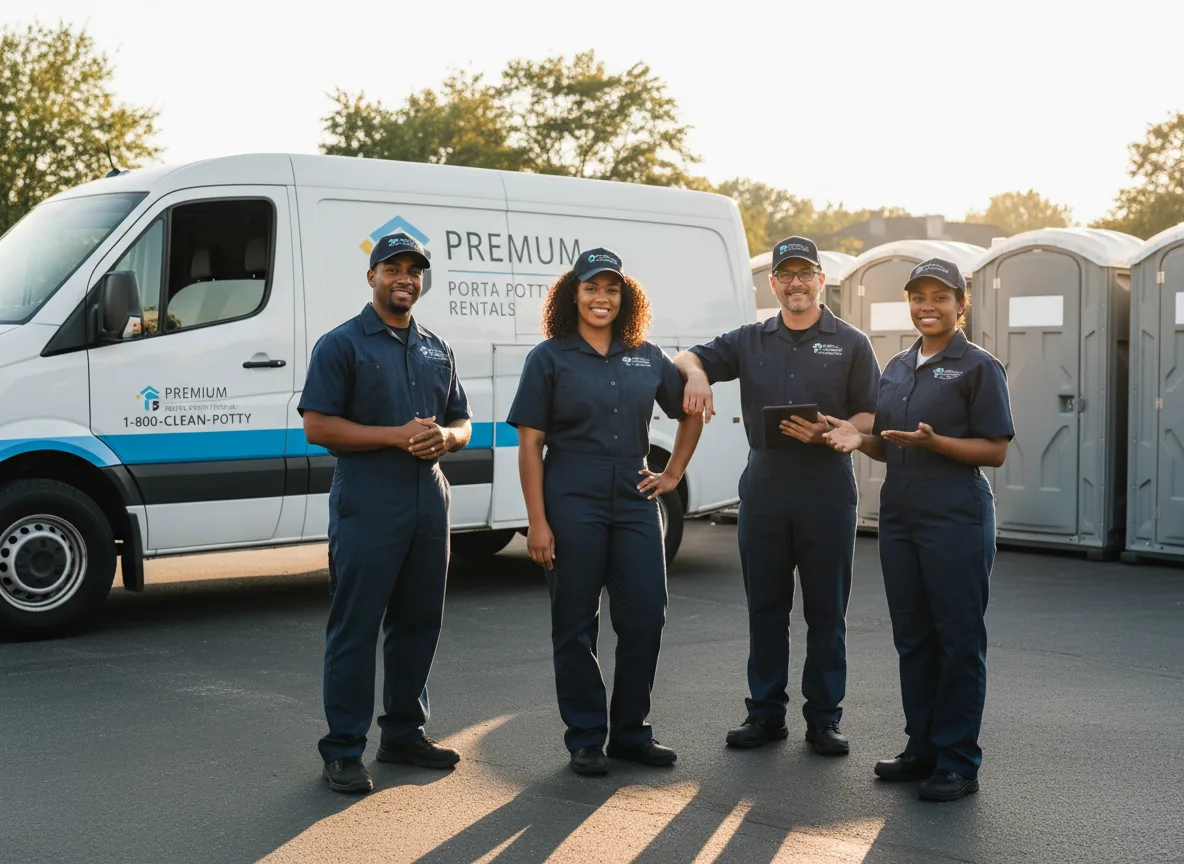 VIP Portable Toilets company in Deersville, OH